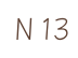 Ｎ13