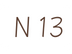 Ｎ13